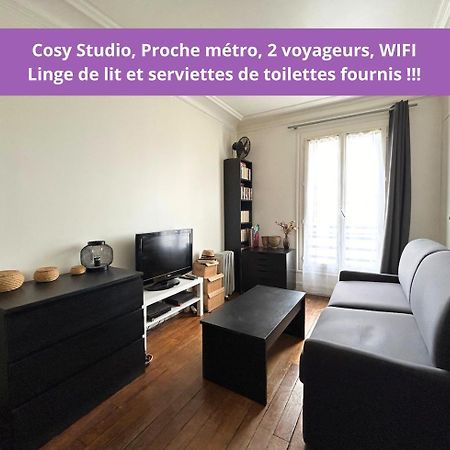 Apartamento Cosy Studio - Proche Metro - 2 Voyageurs Levallois-Perret Exterior foto